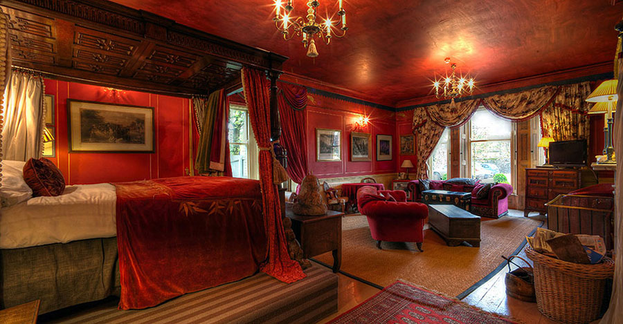 Suite dell'hotel The Witchery by The Castle a Edimburgo