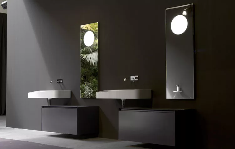 Specchio per bagno dal design moderno n.14