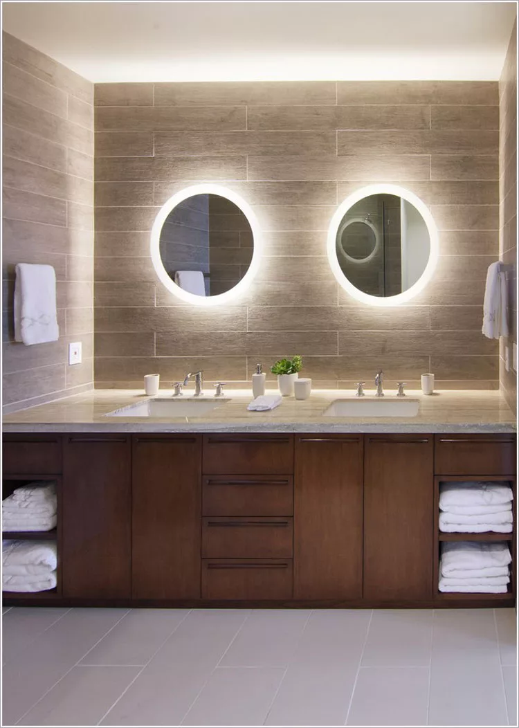 Specchio per bagno dal design moderno n.28