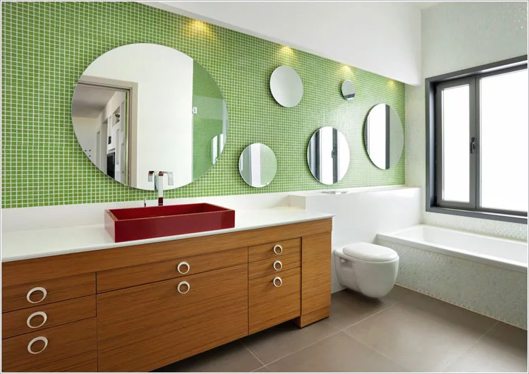Specchio per bagno dal design moderno n.29