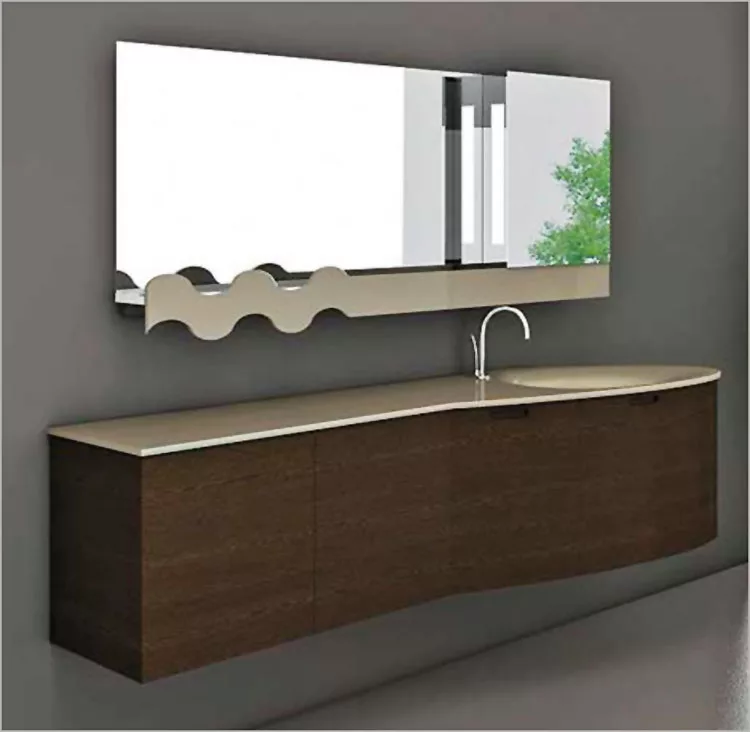 Specchio per bagno dal design moderno n.37