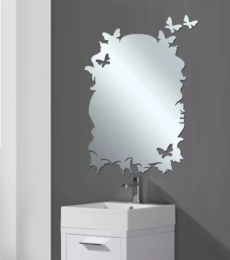 Specchio per bagno dal design moderno n.38
