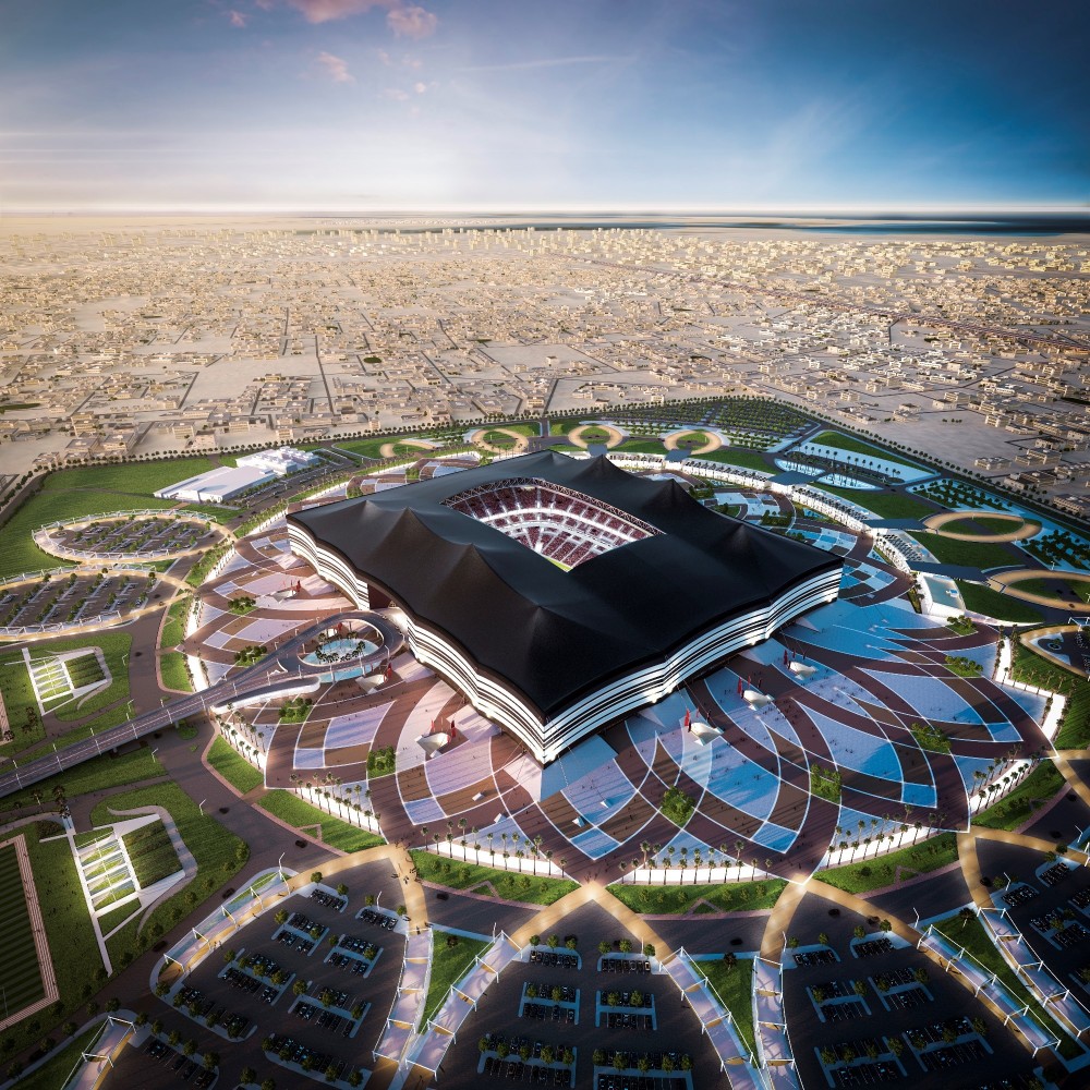 Progetto dello Stadio Al Bayt per Qatar 2022