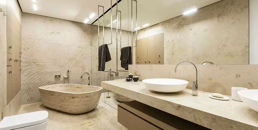 Bagno classico moderno