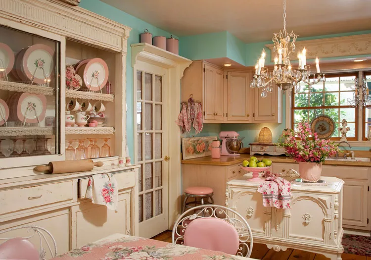 Cucina shabby chic in stile provenzale n.01
