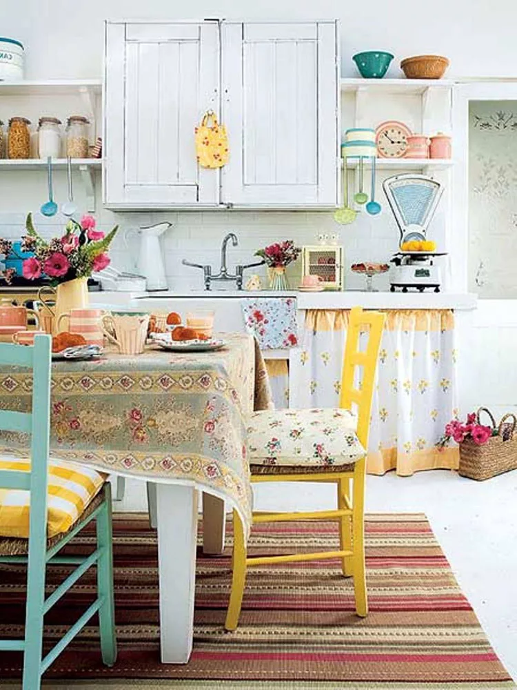 Cucina shabby chic in stile provenzale n.10