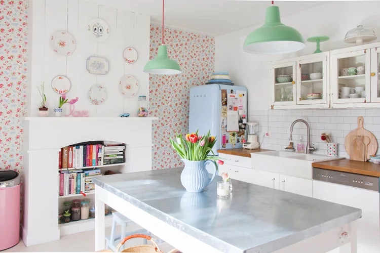 Cucina shabby chic in stile provenzale n.15