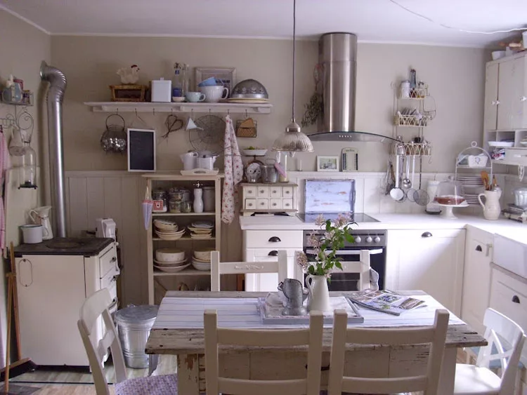 Cucina shabby chic in stile provenzale n.26