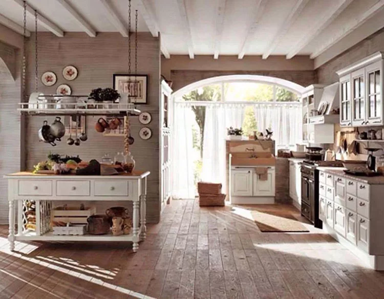 Cucina shabby chic in stile provenzale n.27