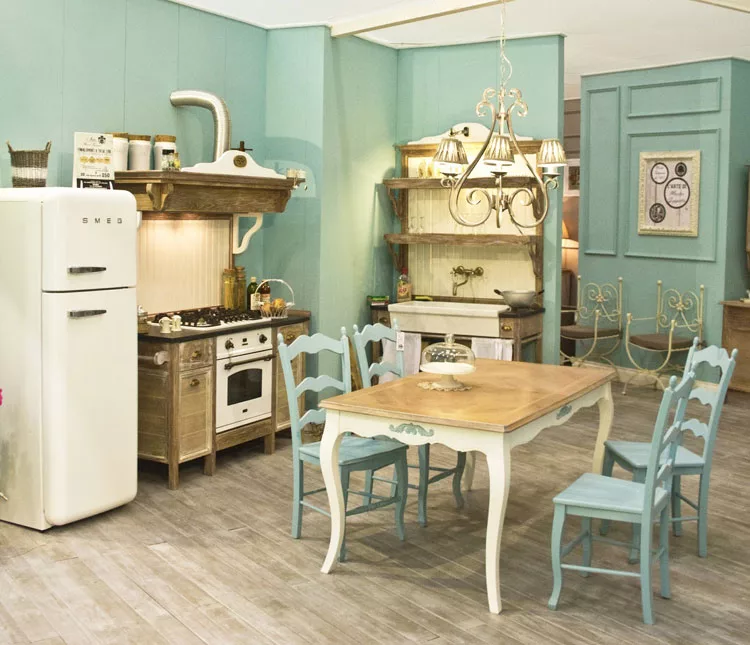 Cucina shabby chic in stile provenzale n.28