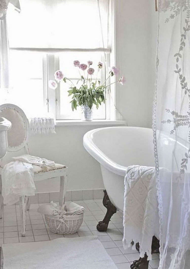 Bagno shabby chic in stile provenzale n.28