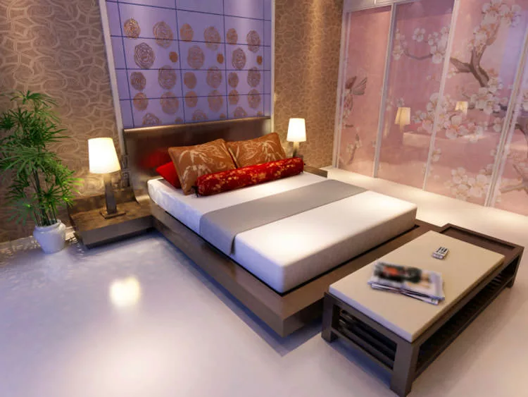 Camera da letto in stile moderno n.06