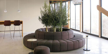 Divano rotondo: 50 idee di arredo per il soggiorno 1 Divano rotondo: 50 idee di arredo per il soggiorno