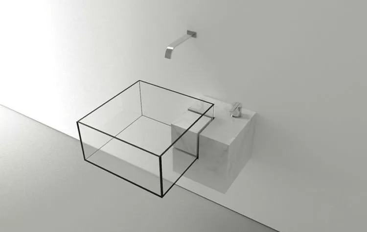 Lavandino futuristico per bagno moderno n.05