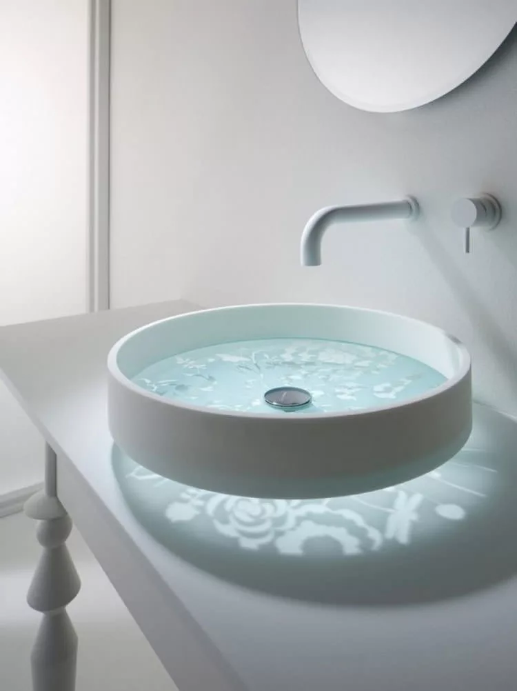 Lavandino futuristico per bagno moderno n.10