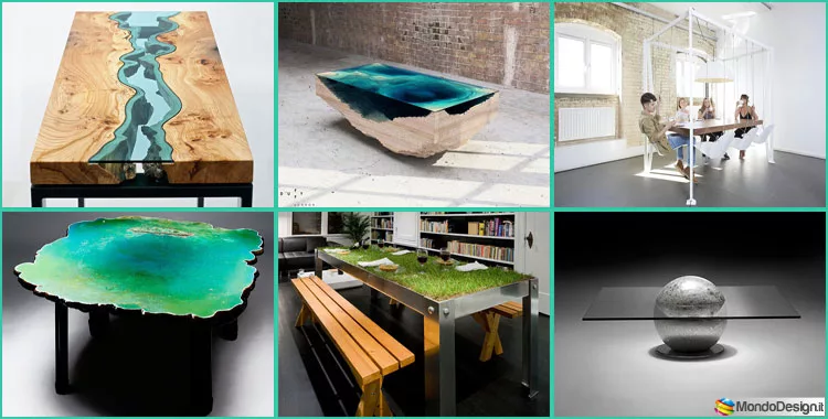 Tavoli Design Particolare
