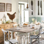 Sala da pranzo shabby chic