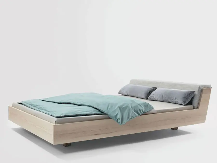 Modello di letto in legno moderno n.02