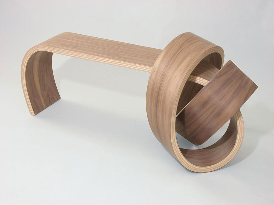 Spettacolari panche di design in legno n.02