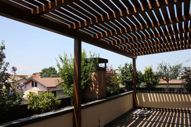 Pergola Libera 4x6 In Legno Impregnato In Autoclave E Ferramenta Inclusa