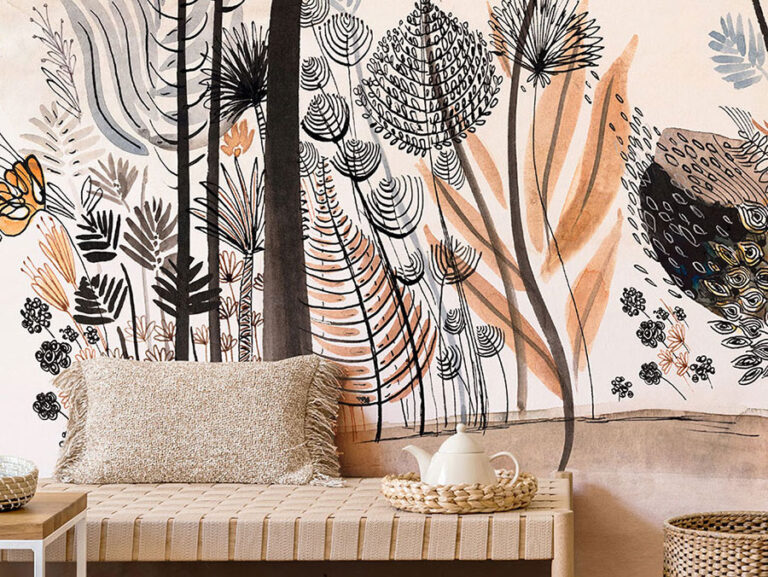 Carta da Parati Vintage per Decorazioni in Stile Retrò | MondoDesign.it