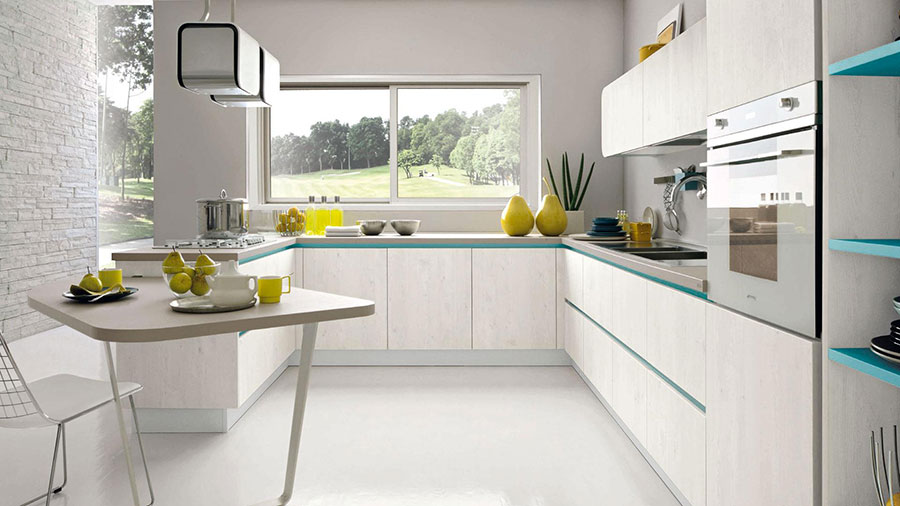 Le più belle cucine ad angolo moderne delle migliori marche ... Cucine moderne angolari