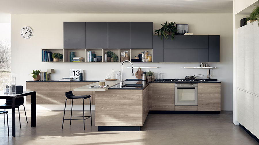 Le più belle cucine ad angolo moderne delle migliori marche ... Cucine moderne angolari