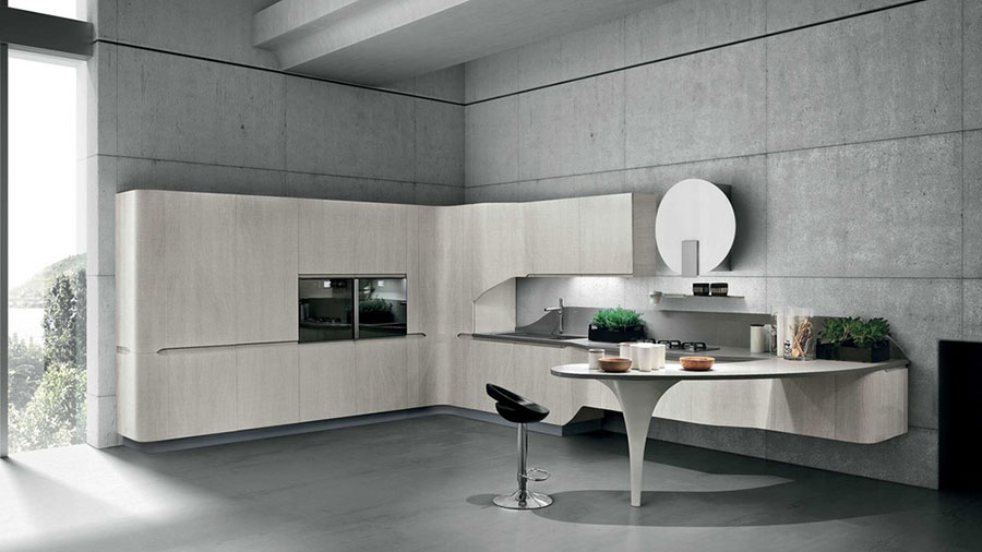 Le più belle cucine ad angolo moderne delle migliori marche ... Cucine moderne angolari