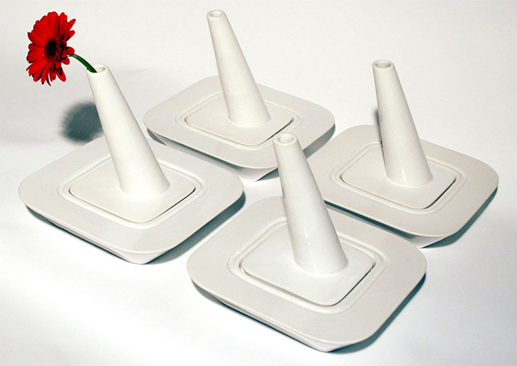 Modello di vaso in ceramica dal design moderno n.25