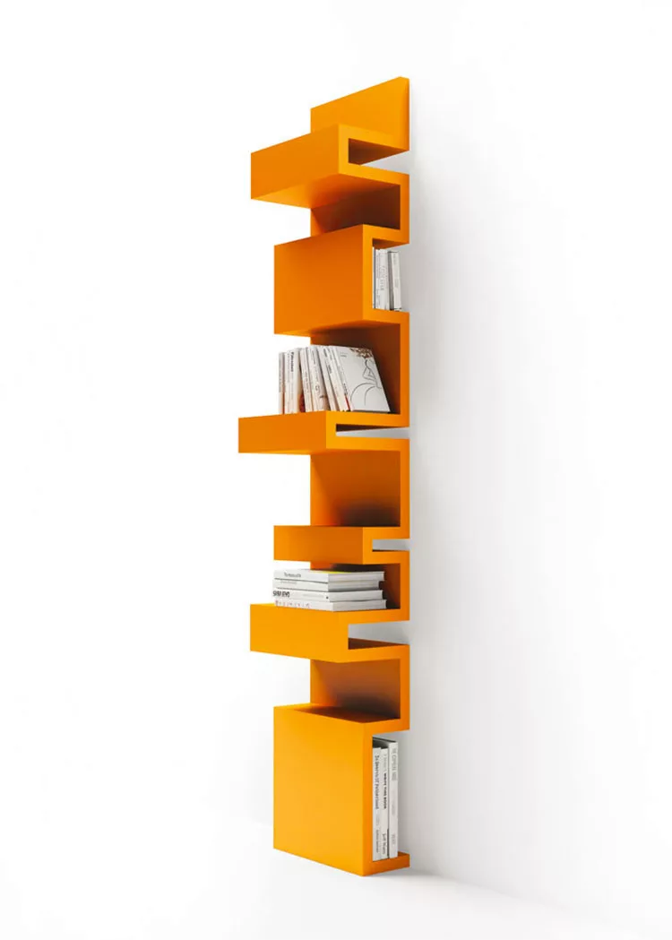 Modello di libreria dal design particolare n.05