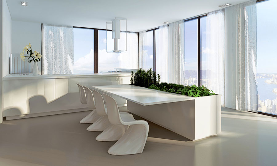 20 idee di arredamento per sala da pranzo davvero originali ... Arredamento sala pranzo