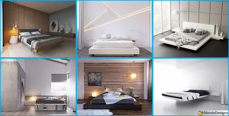 Camere dal letto dal design minimalista