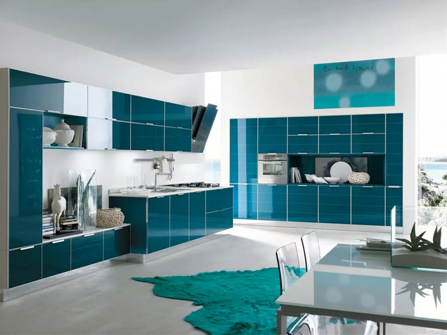 Cucina Blu: 45 Idee di Arredo in Stile Moderno e Classico | MondoDesign.it