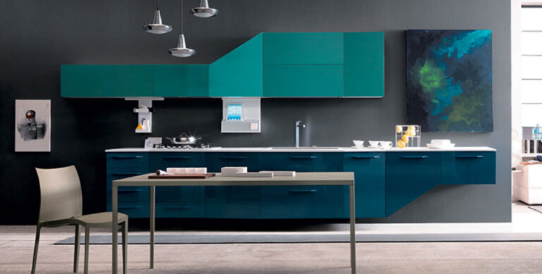 Cucina Verde Petrolio: 28 Modelli di Design a cui Ispirarsi ...