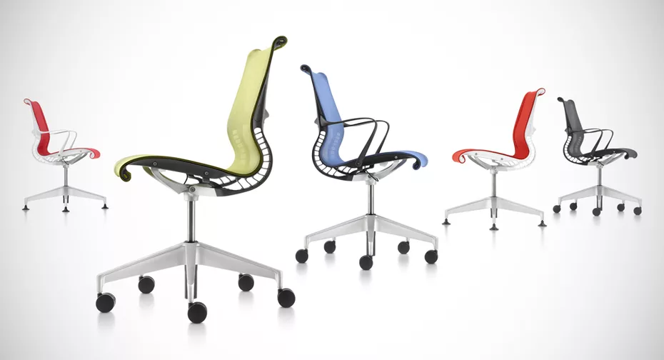 Modello di sedie da ufficio Setu chair di Herman Miller