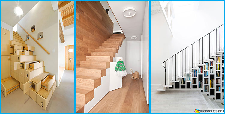 Scala contenitore: 20 modelli salvaspazio dal design moderno ... Scale interne salvaspazio