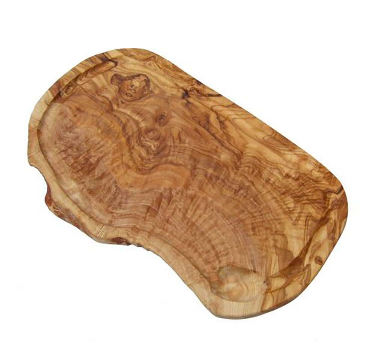 Tagliere in legno di ulivo dal design particolare n.02