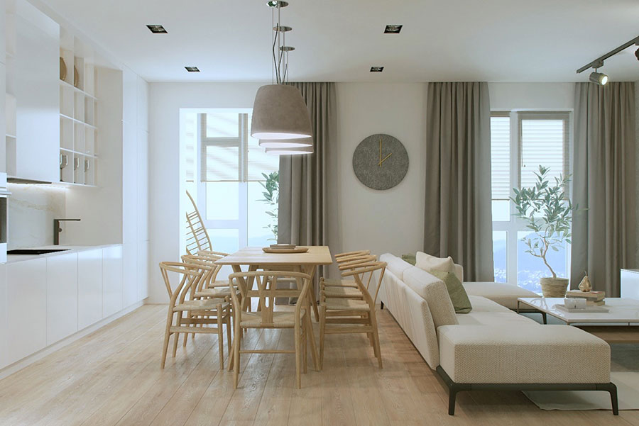 Come arredare un open space moderno: ecco 25 idee di design ... Arredare il living
