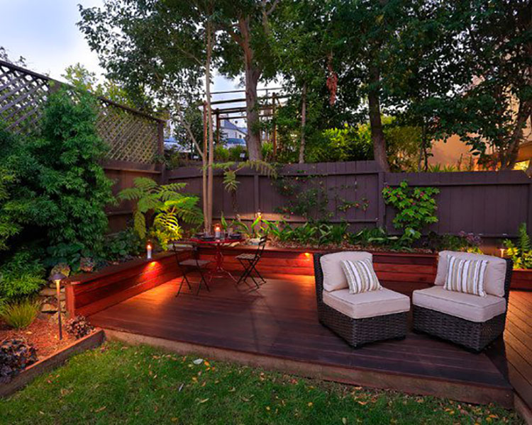 Come sistemare un piccolo giardino. awesome idea per arredare un ... Arredare giardini piccoli