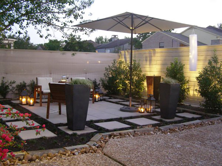 Come arredare un piccolo giardino: 20 idee semplici e creative ... Arredare giardini piccoli