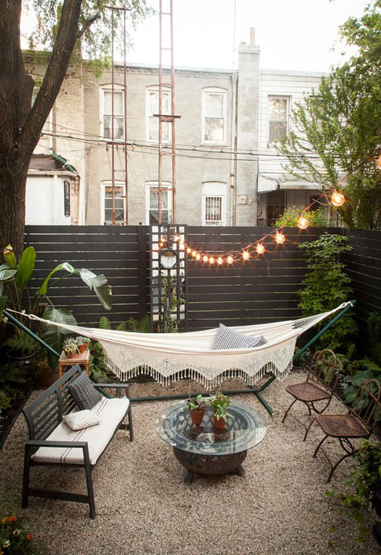 Come arredare un piccolo giardino: 20 idee semplici e creative ... Arredare giardini piccoli
