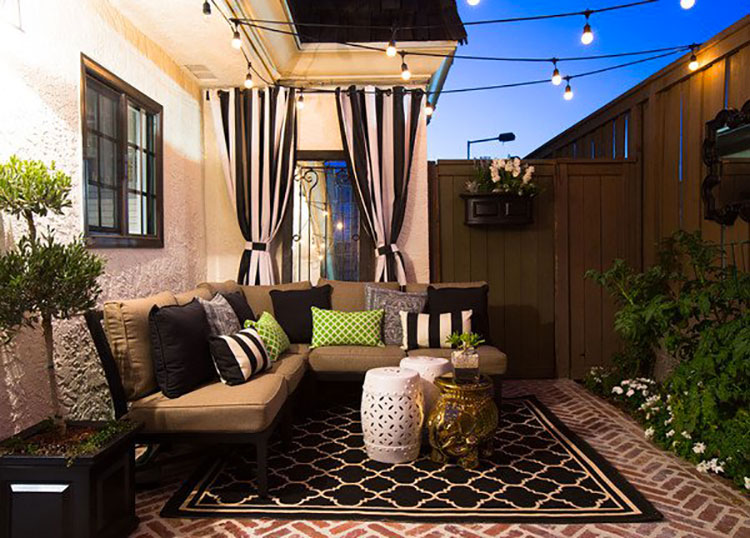 Come arredare un piccolo giardino: 20 idee semplici e creative ... Arredare giardini piccoli