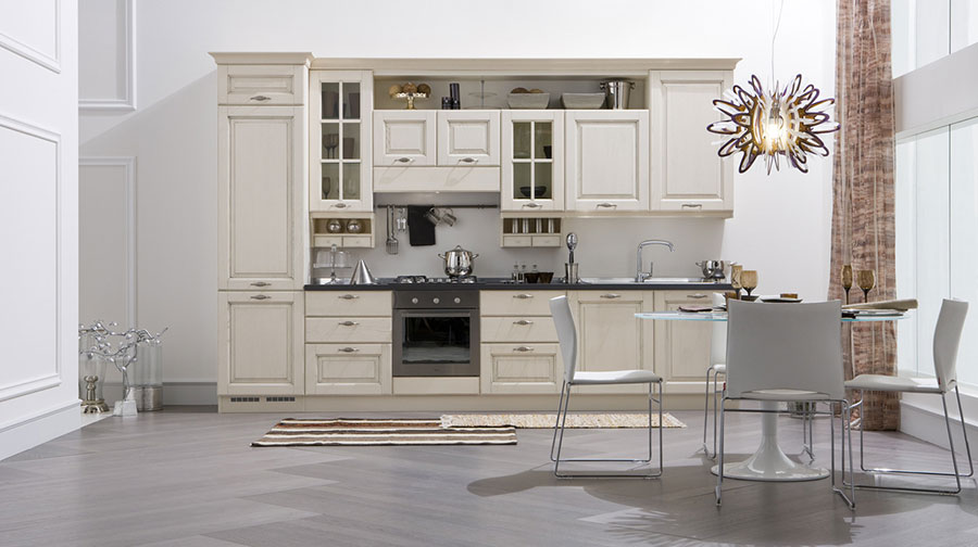 Cucina classica bianca: ecco 30 modelli delle migliori marche ... Cucina classica bianca
