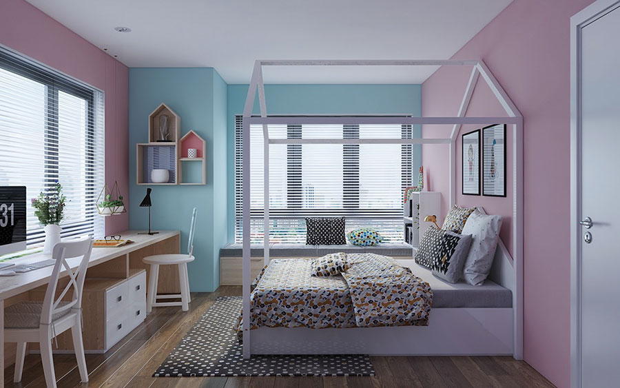 Come arredare la cameretta di una bimba: 20 idee originali ... Idee arredo cameretta