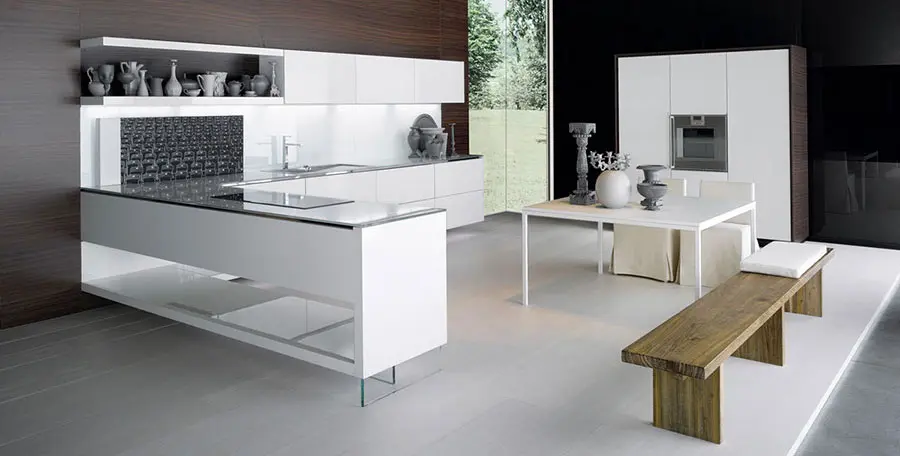 Modelli cucina bianca moderna