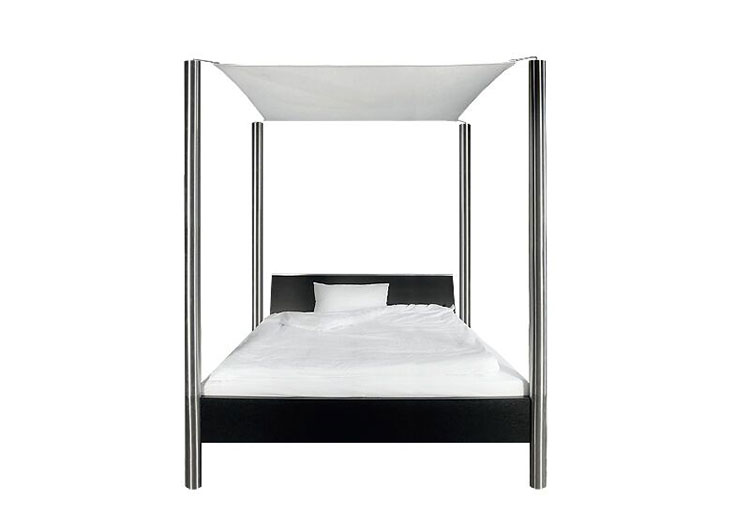 Modello di letto a baldacchino dal design moderno n.15