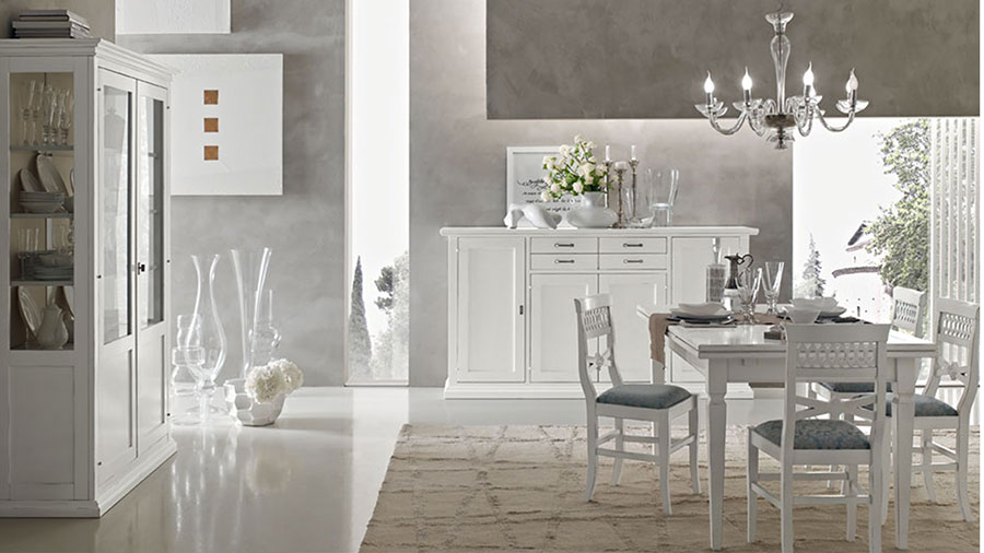 Soggiorno classico bianco: 20 idee per arredare con classe ... Come arredare un soggiorno classico