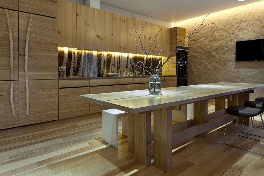Case da sogno con interni in legno: 4 progetti dal design moderno ... Case da sogno interni