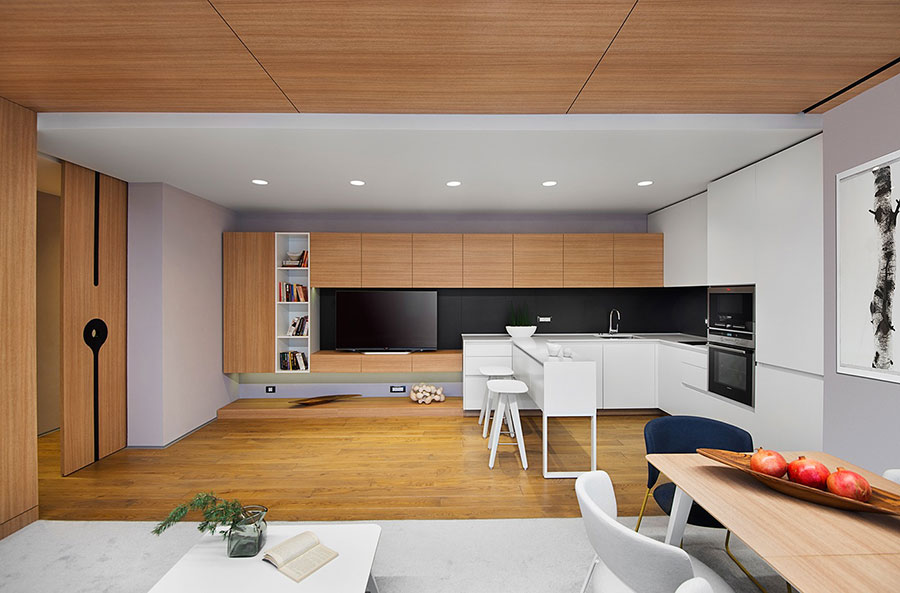 Case da sogno con interni in legno: 4 progetti dal design moderno ... Case da sogno interni