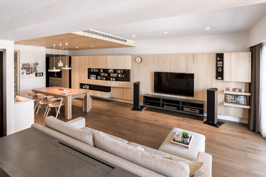 Case da sogno con interni in legno: 4 progetti dal design moderno ... Casa moderna interni